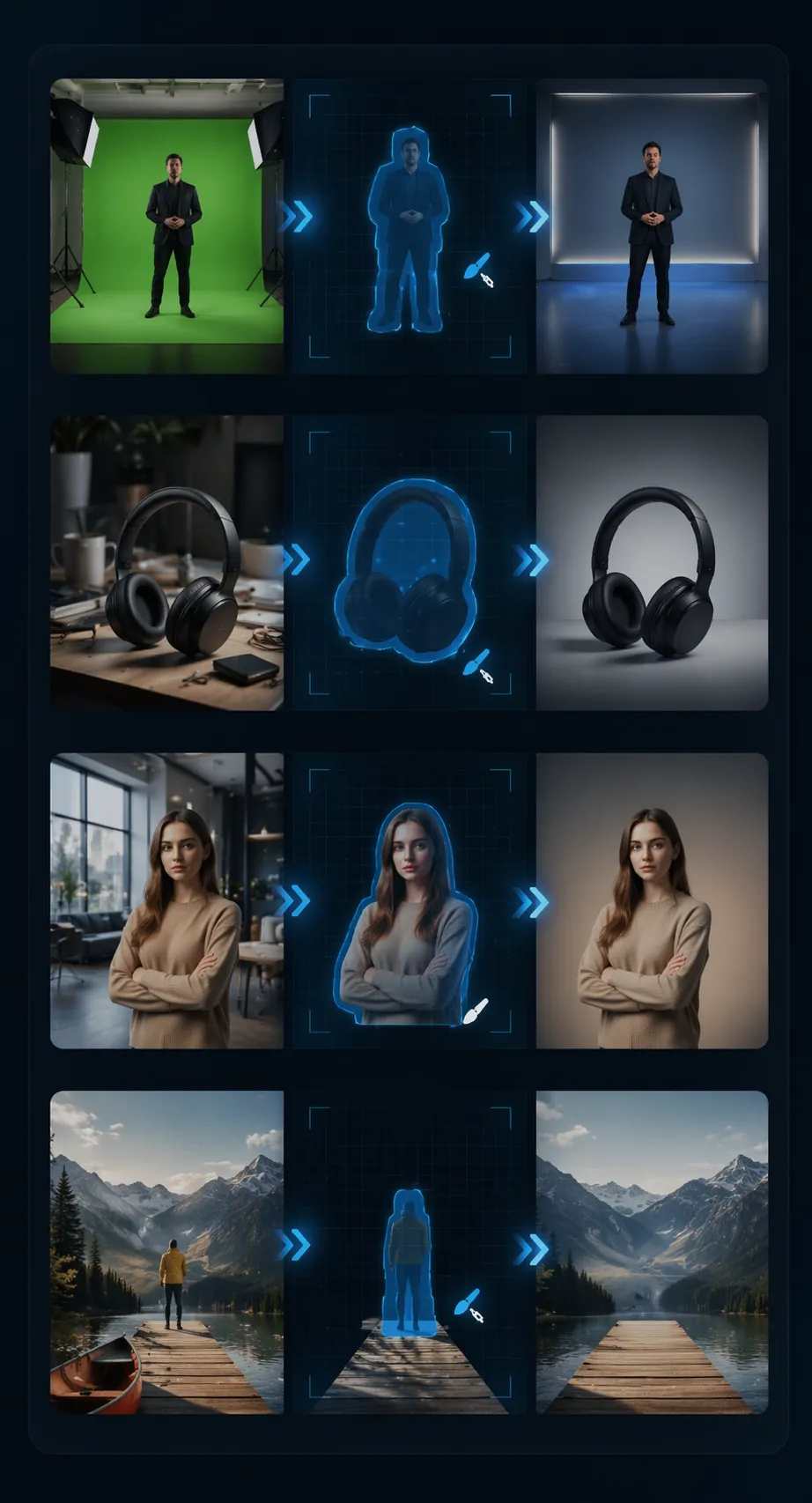 Netflix VOID AI removing and replacing video background